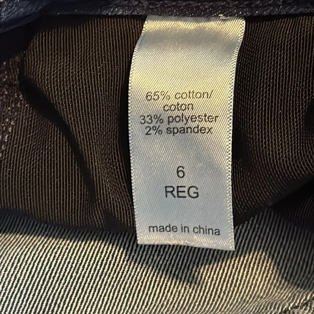 Maurices Blue Skinny Jeans with Classic Indigo Wash-size 6 - Picture 8 of 10